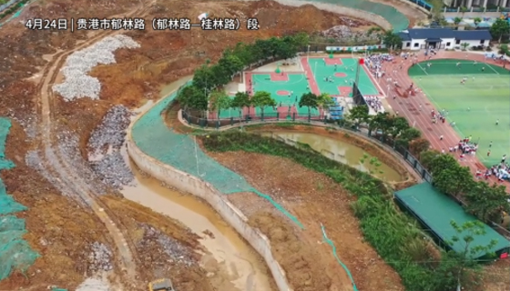 760米河道升級！直擊貴港木蘭河治理現(xiàn)場